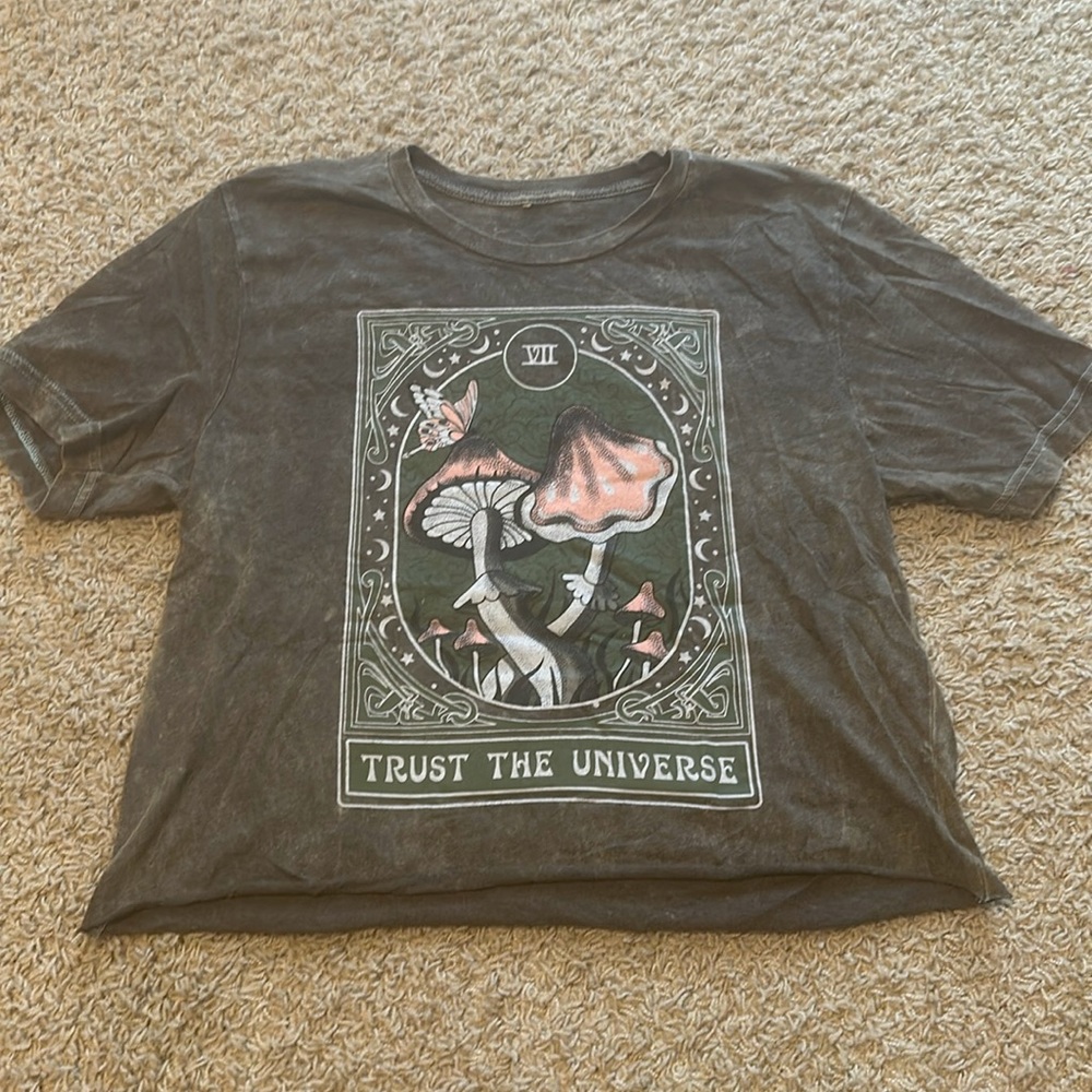 Obsessive Love (Trust The Universe) Crop Top- M